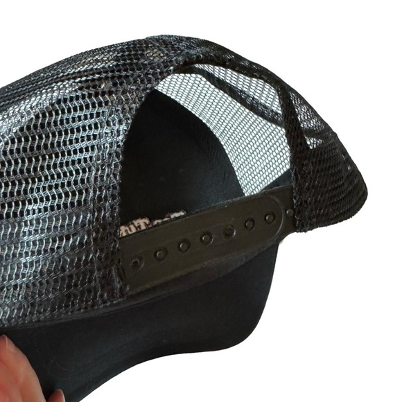 Too Turnt Tea Mesh Snapback Mens Black NOCA - Picture 4 of 6